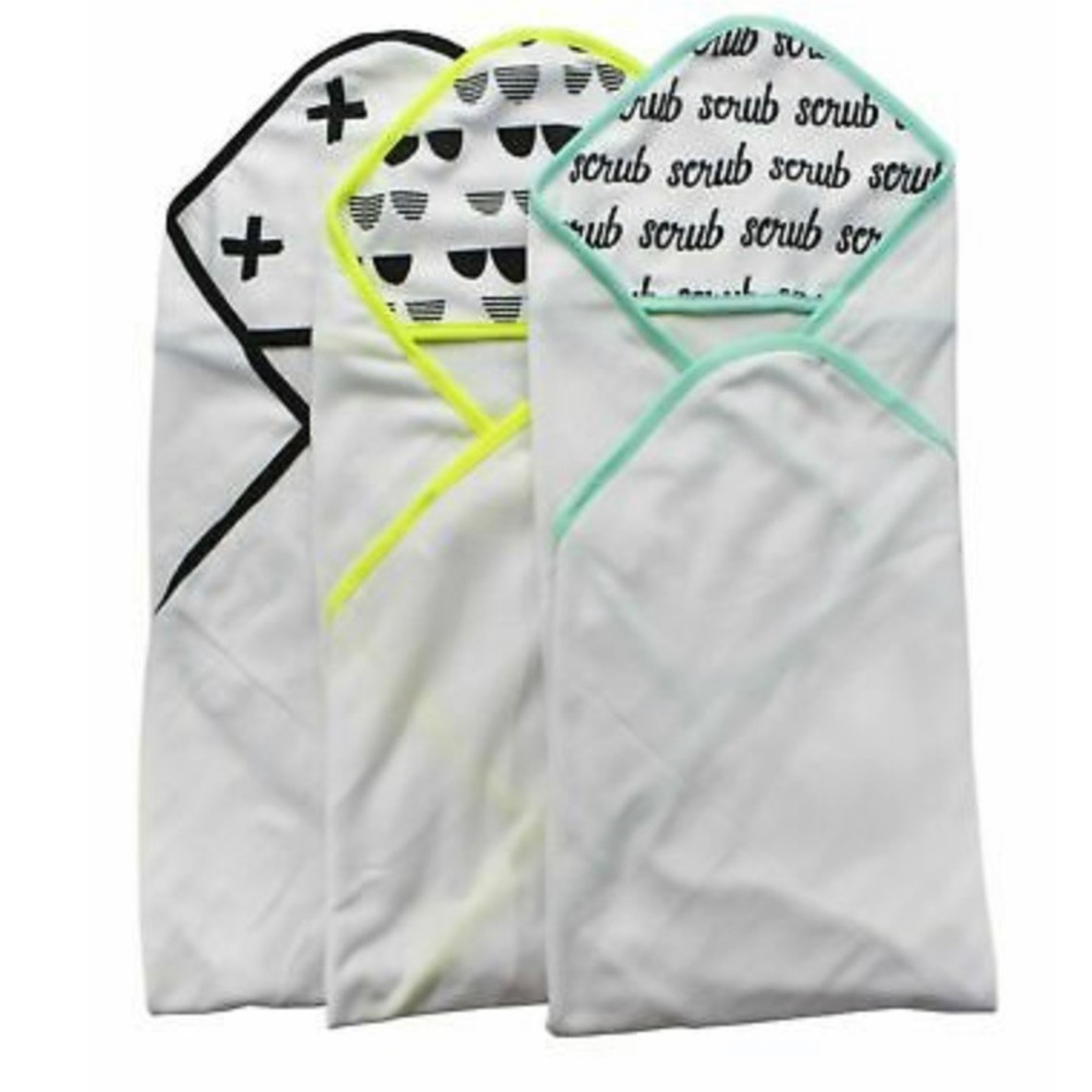 Unisex Infant Cloud Island {3Pack} Hooded Towels